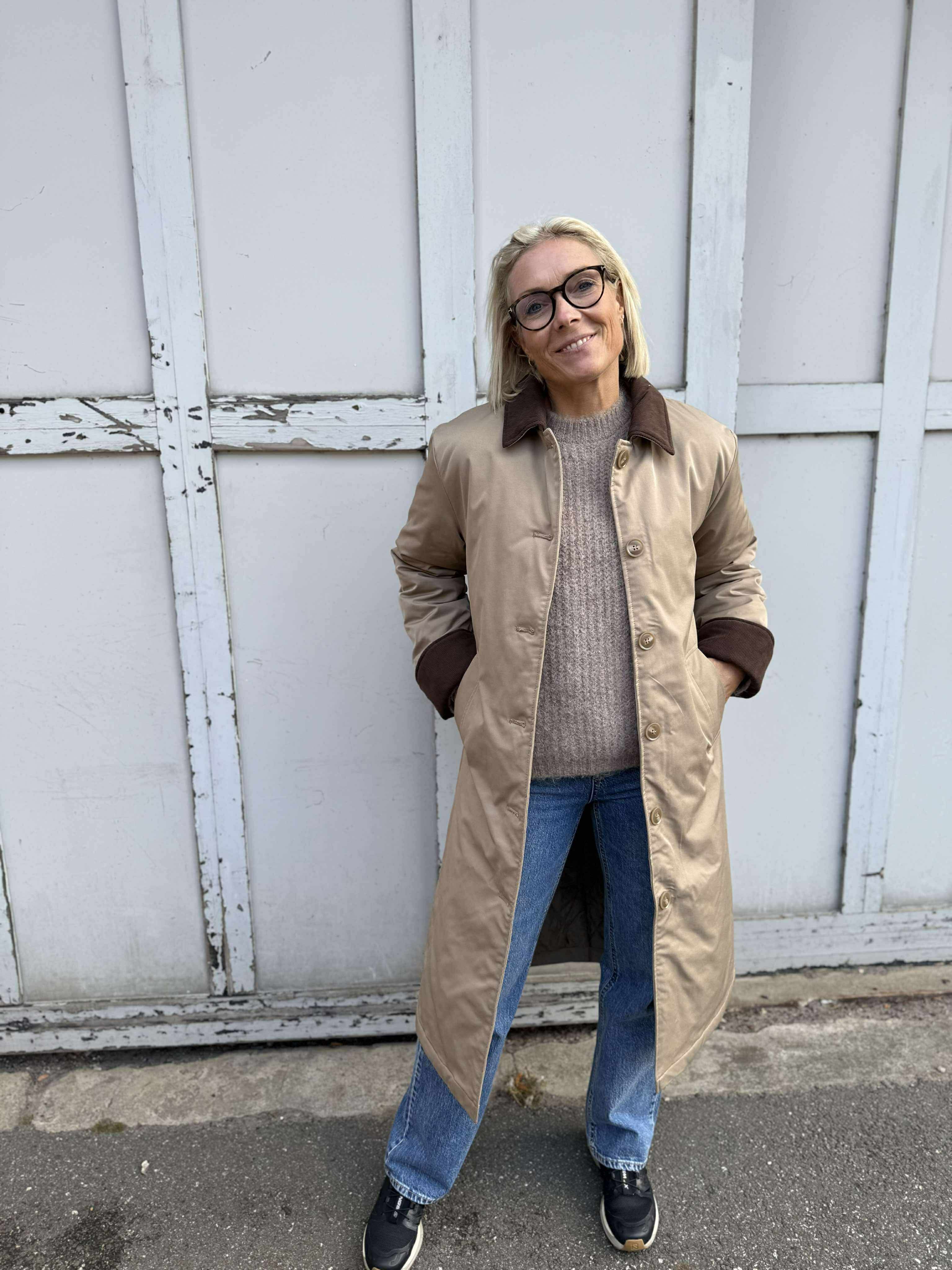 PCJORMA Coat - Greige